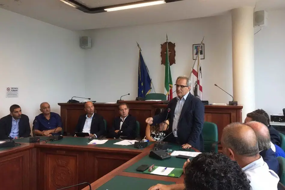 L'incontro sull'emergenza siccità