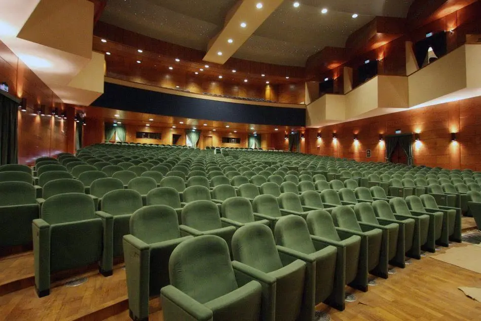 L'interno del Teatro Massimo