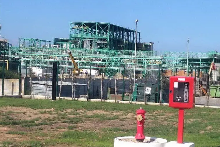 Lo stabilimento Matrica a Porto Torres