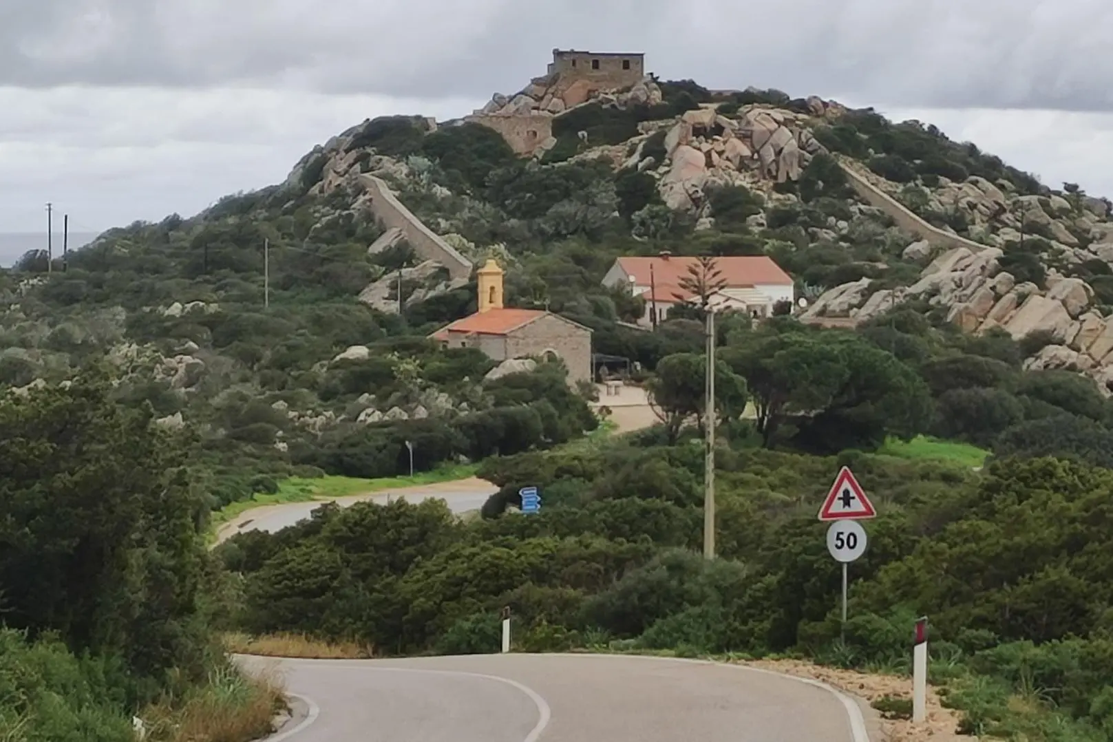 La Maddalena, la zona della Trinità (foto Ronchi)