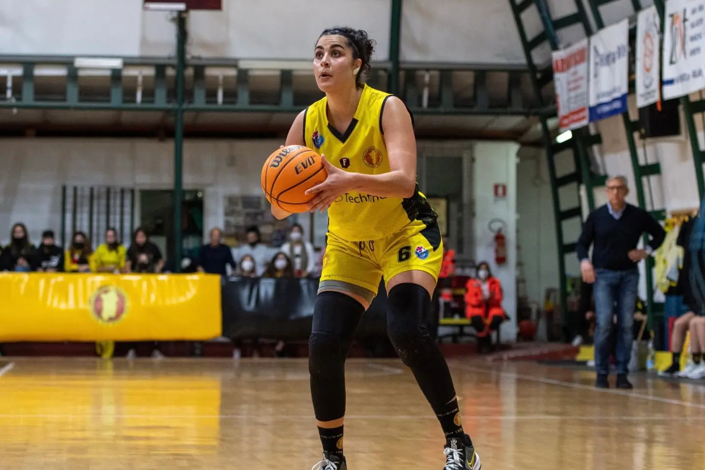 Mounia El Habbab del San Salvatore Selargius (foto Basket San Salvatore)