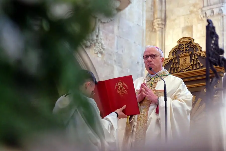 Monsignor Giuseppe Baturi (Archivio L'Unione Sarda)