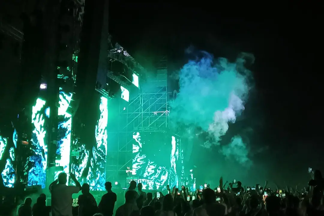 Un'immagine dell'ultima edizione del Red Valley Festival alla Olbia Arena (foto Ilenia Giagnoni)