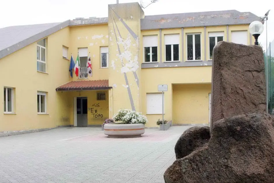 Il municipio di Burcei