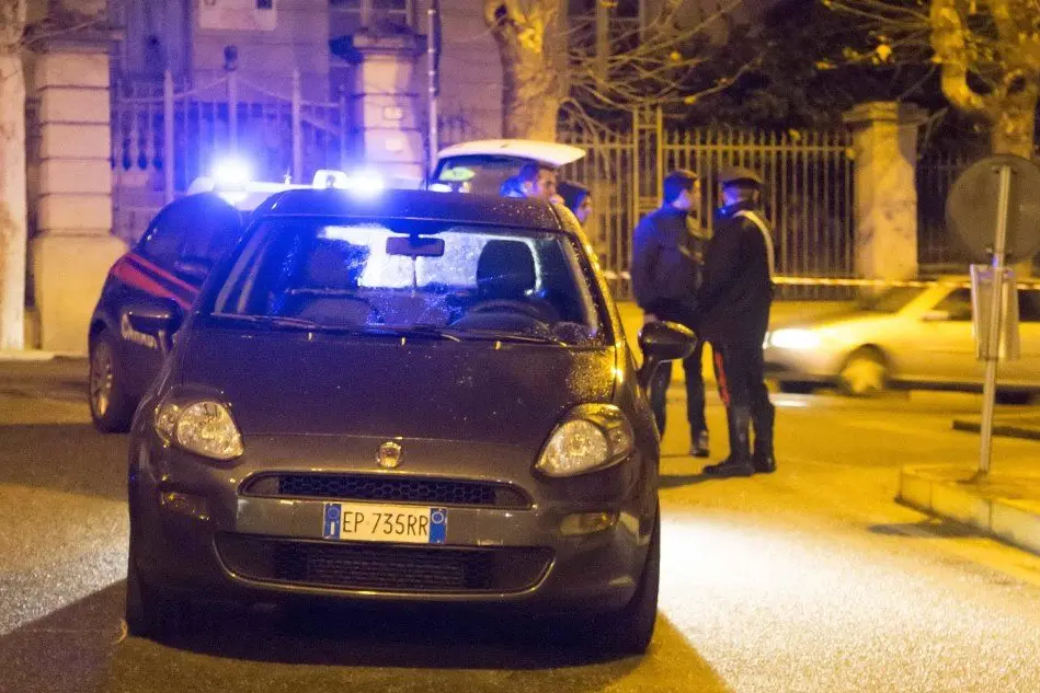 Il luogo della tragedia (foto Pintus)