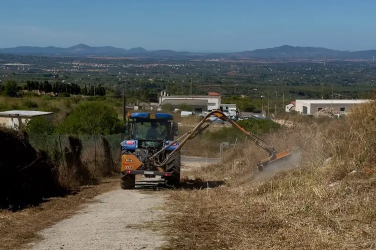 L'intervento di pulizia a Sennori
