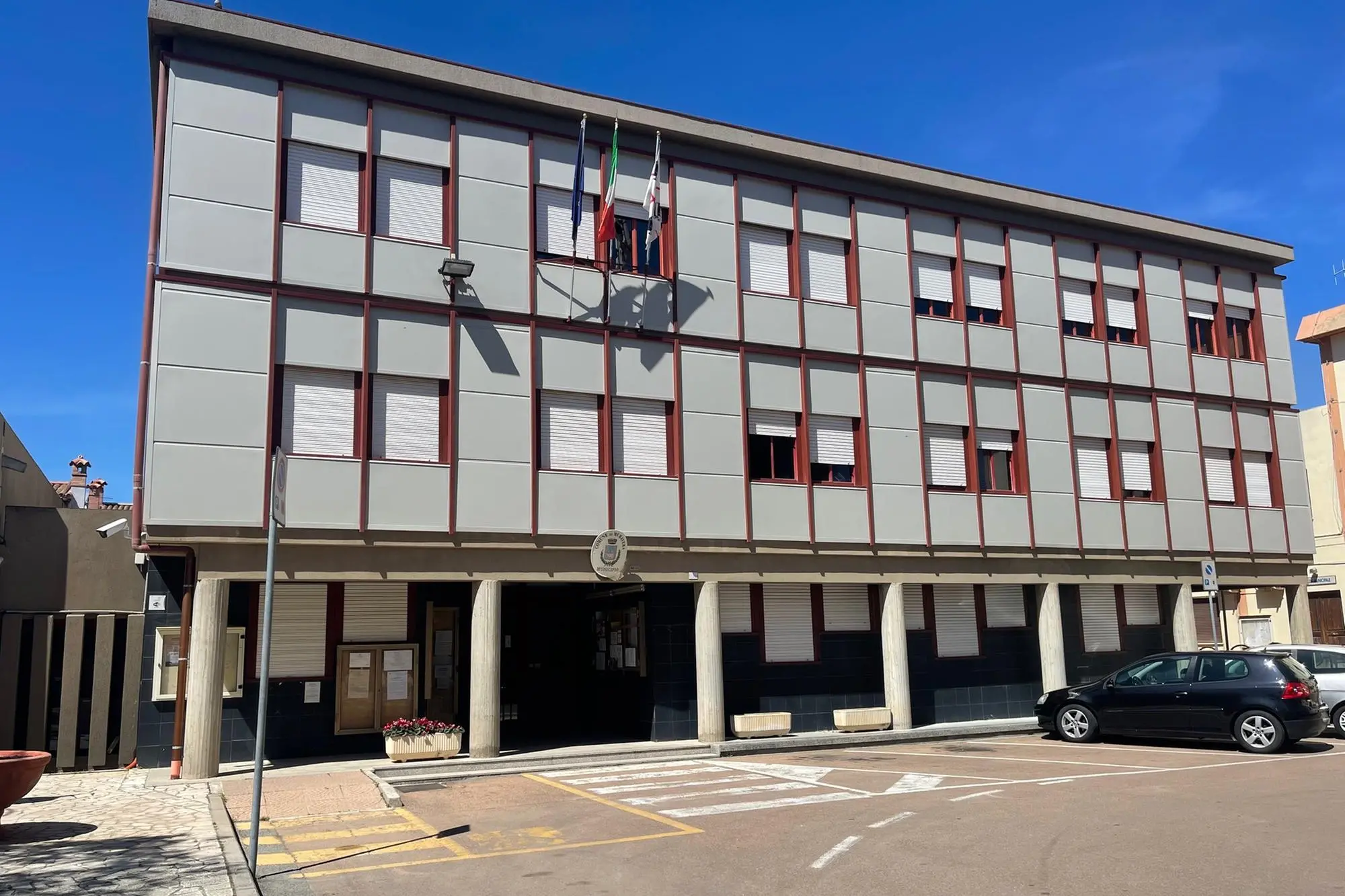 Il municipio di Muravera