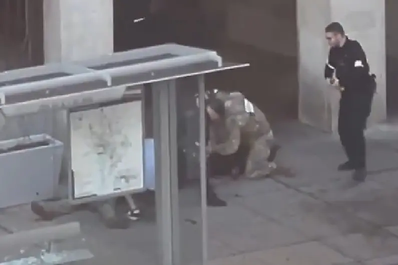 Il fermo del sospettato