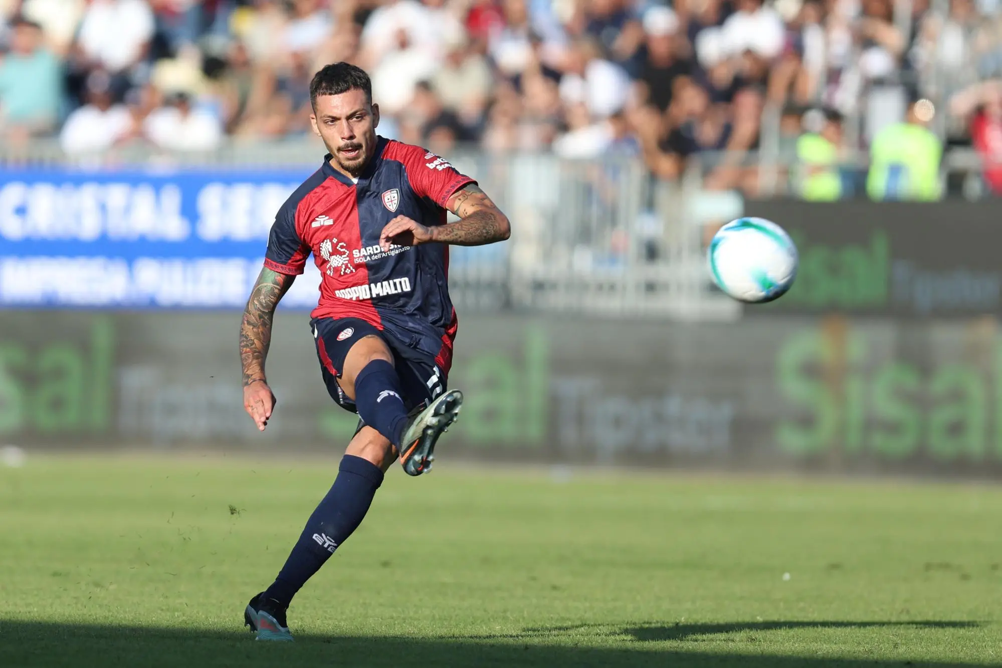 Gianluca Gaetano (Foto ANSA/FABIO MURRU)