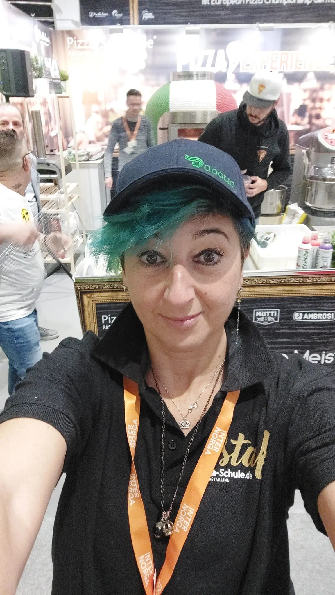 Emiliana Scarpa all'European Pizza Championship di Amburgo (foto Lapenna)