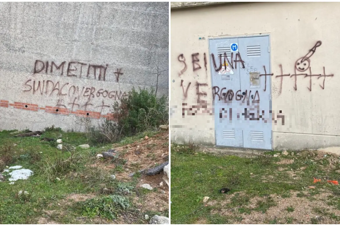 Le scritte comparse a Orgosolo