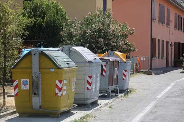 Cassonetti (Ansa)