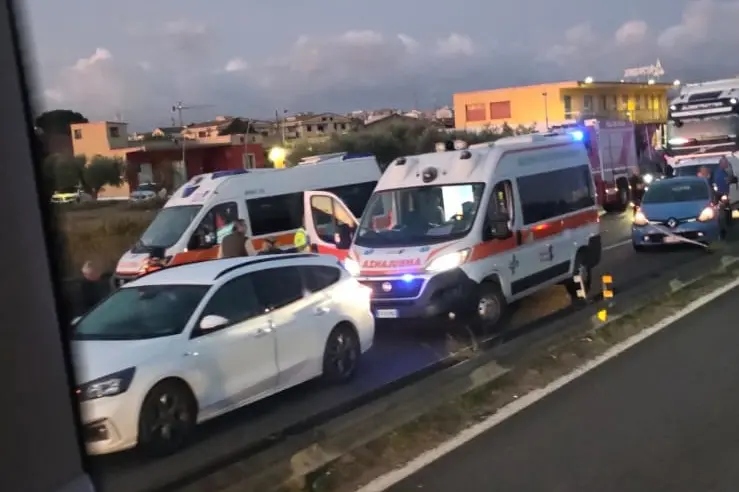 I soccorsi dopo l'incidente