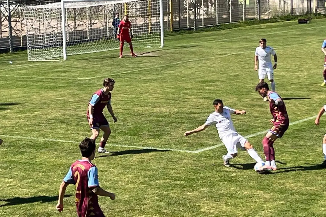 Saggia in azione nel match tra Olbia e Trastevere (foto Ilenia Giagnoni)