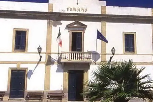Il municipio di Calasetta