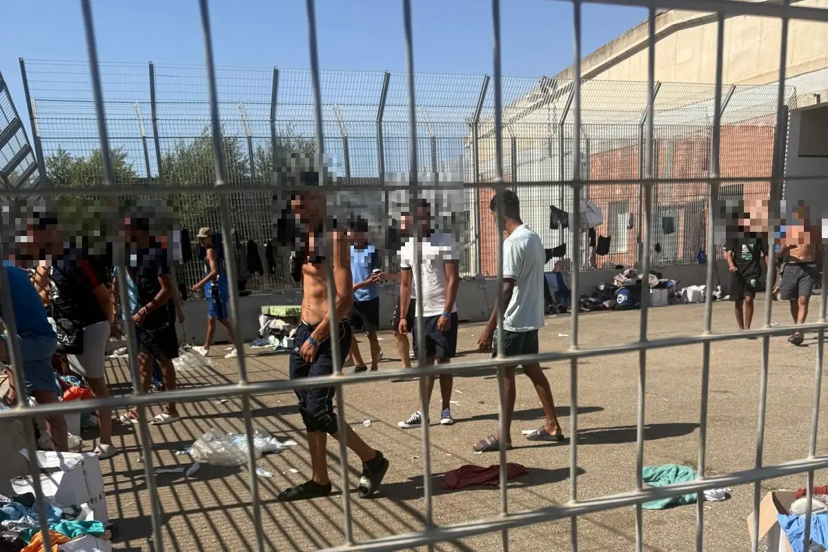 Il centro migranti a Monastir