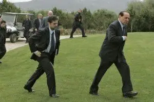 Berlusconi a Villa Certosa