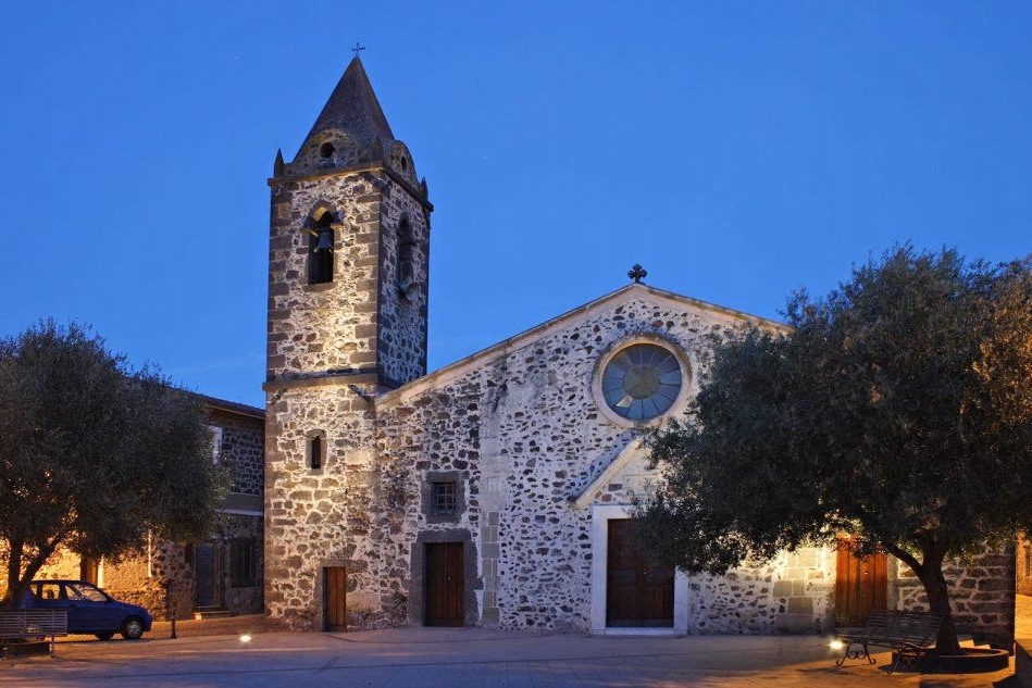 La chiesa di San Gregorio a Bauladu