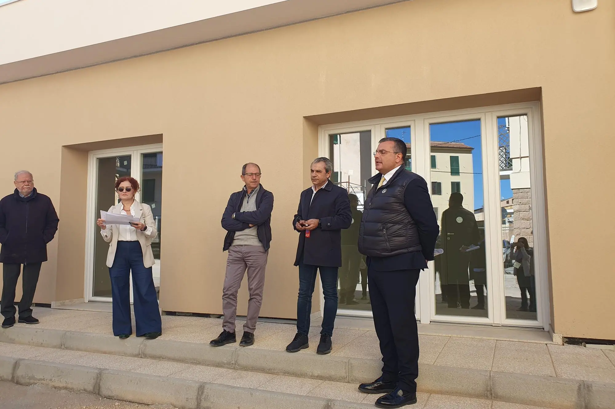 Sopralluogo nella scuola di via Fais