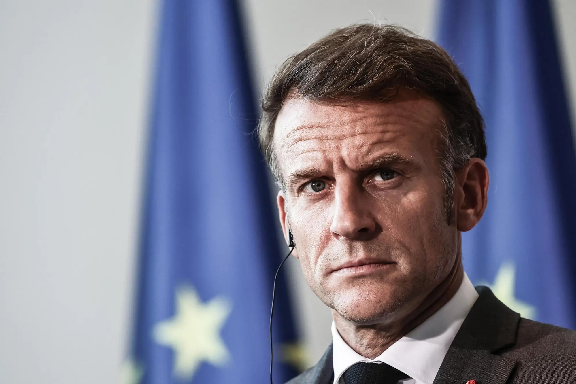 Emmanuel Macron (Ansa-Epa)