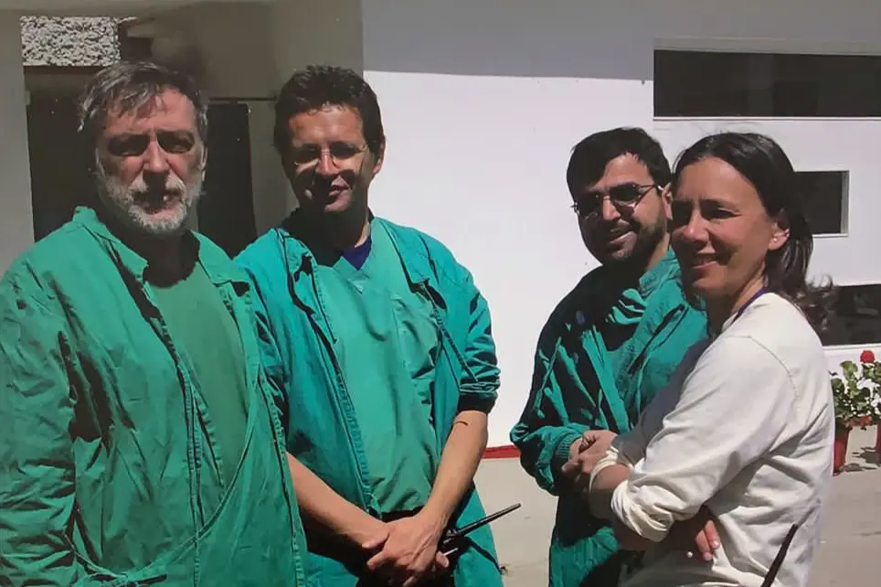 Con Gino Strada in Afghanistan