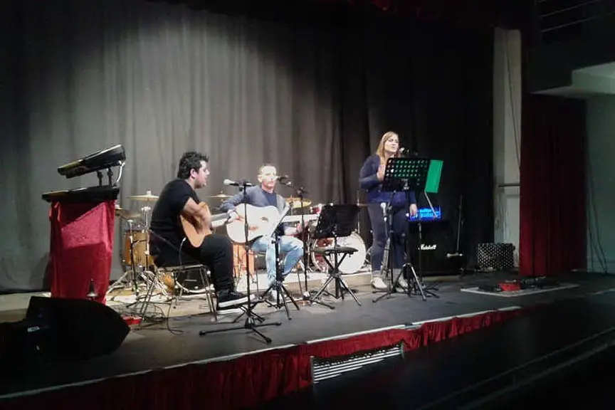 Un'esibizione a cura di OrganSound al Centro Unla Macomer (foto L'Unione Sarda - Nachira)