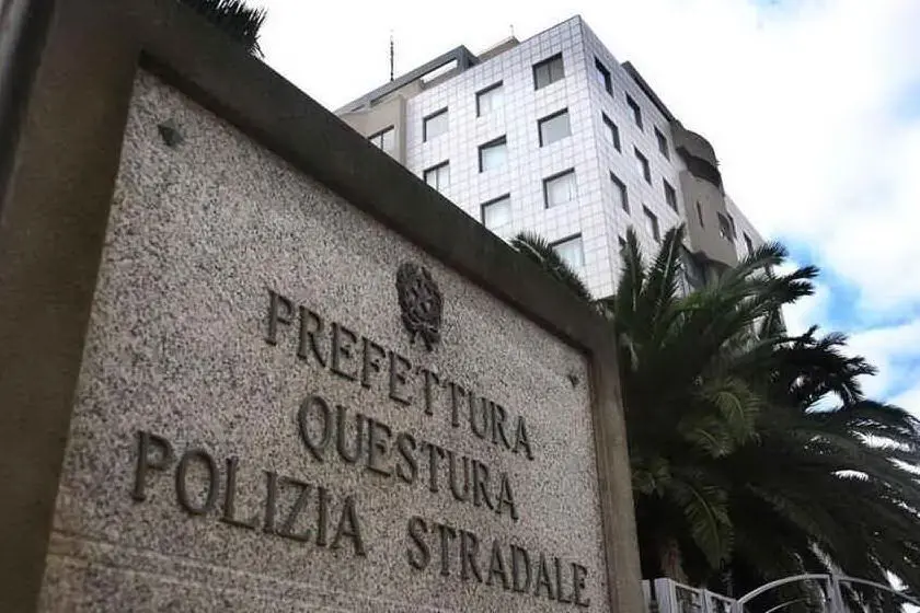 La questura di Oristano (Archivio L'Unione Sarda)