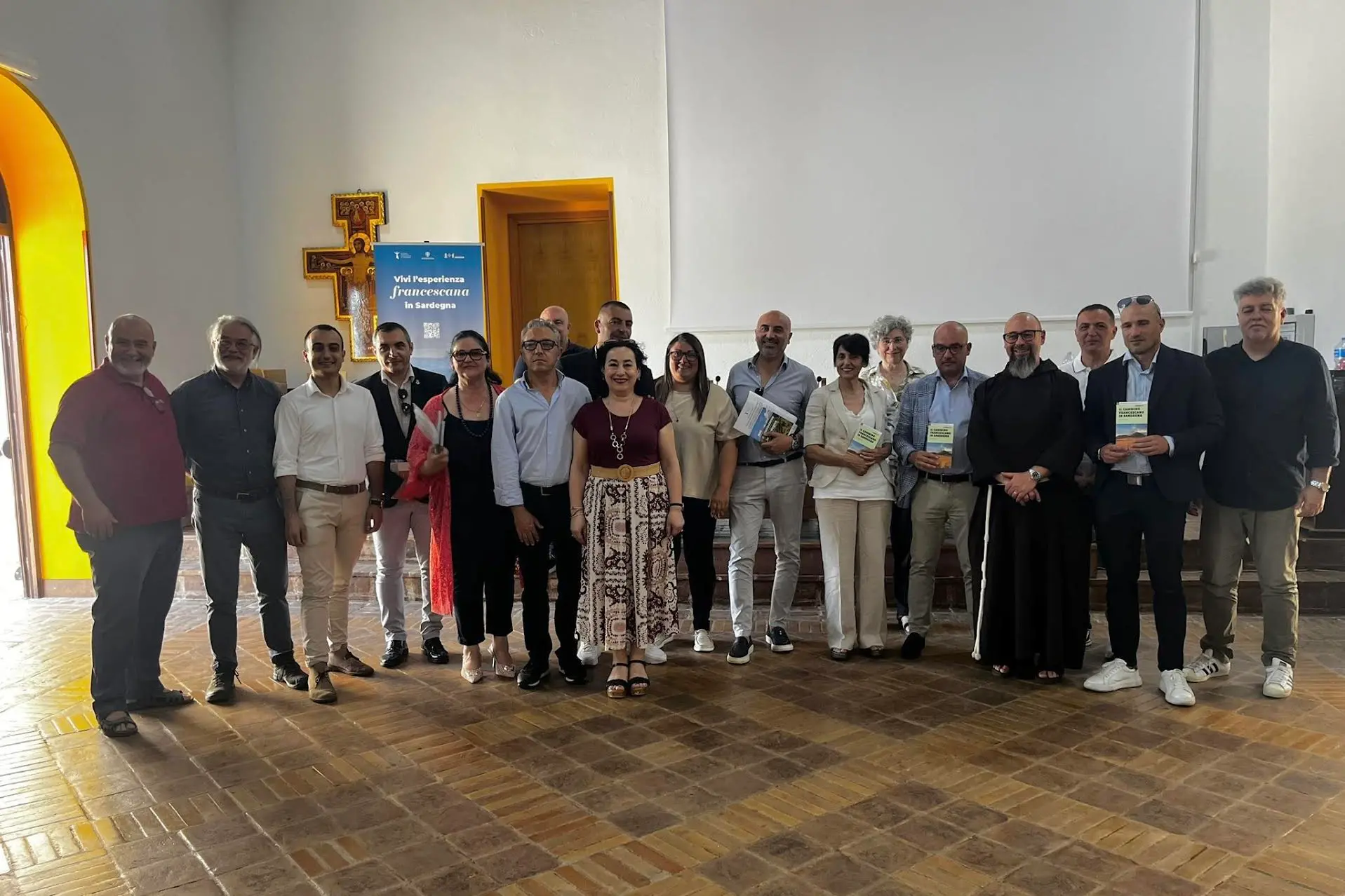 I sindaci presenti alla presentazione della guida (Foto concessa)
