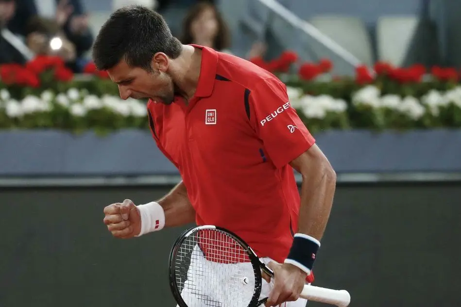 Il numero uno del mondo Novak Djokovic