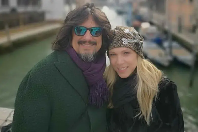 Alessandro Borghese e la moglie (Instagram)
