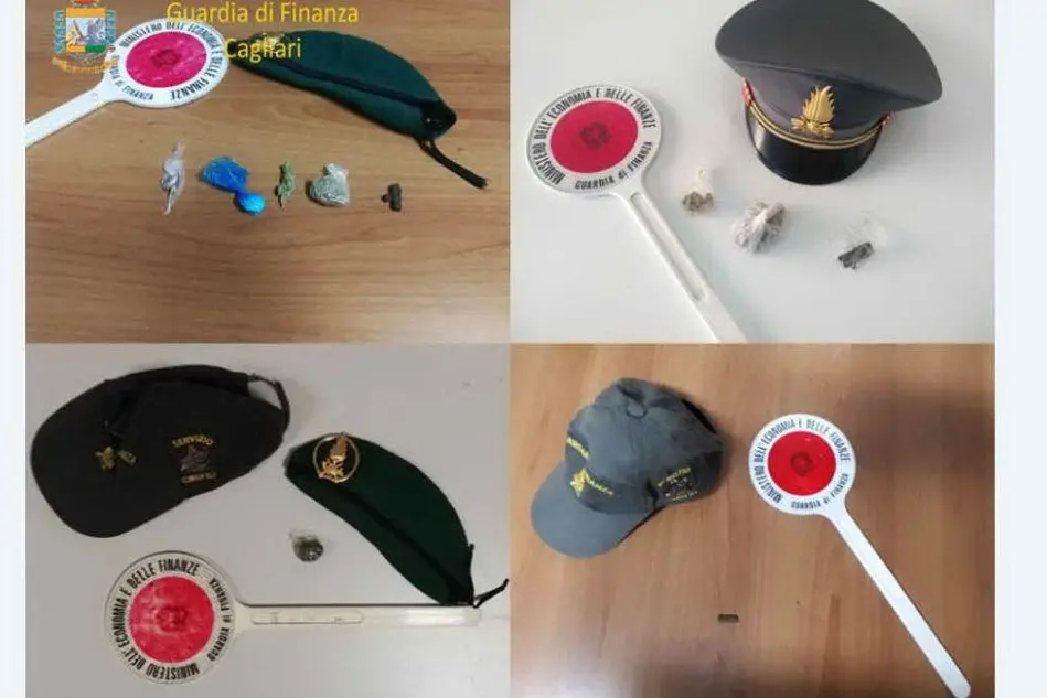 La droga sequestrata (Foto Guardia di Finanza)