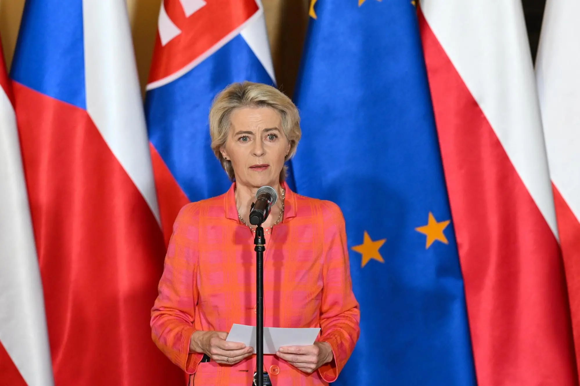 Ursula Von der Leyen (Ansa-Epa)