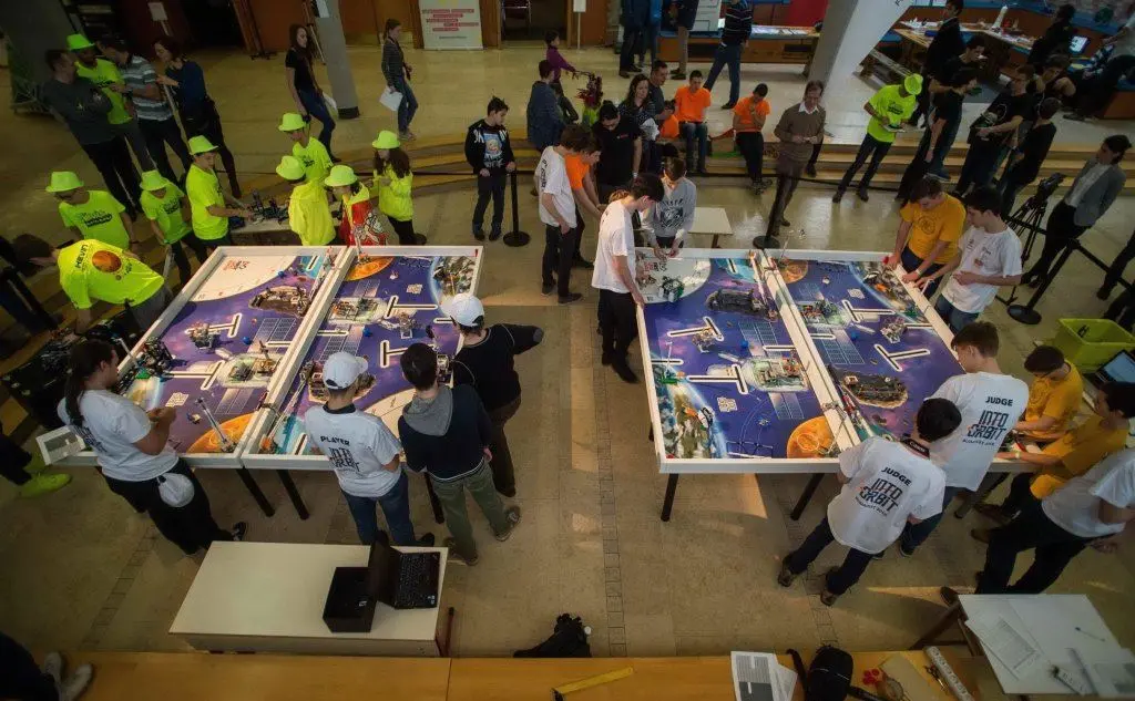 Il Lego robot Contest, a Budapest