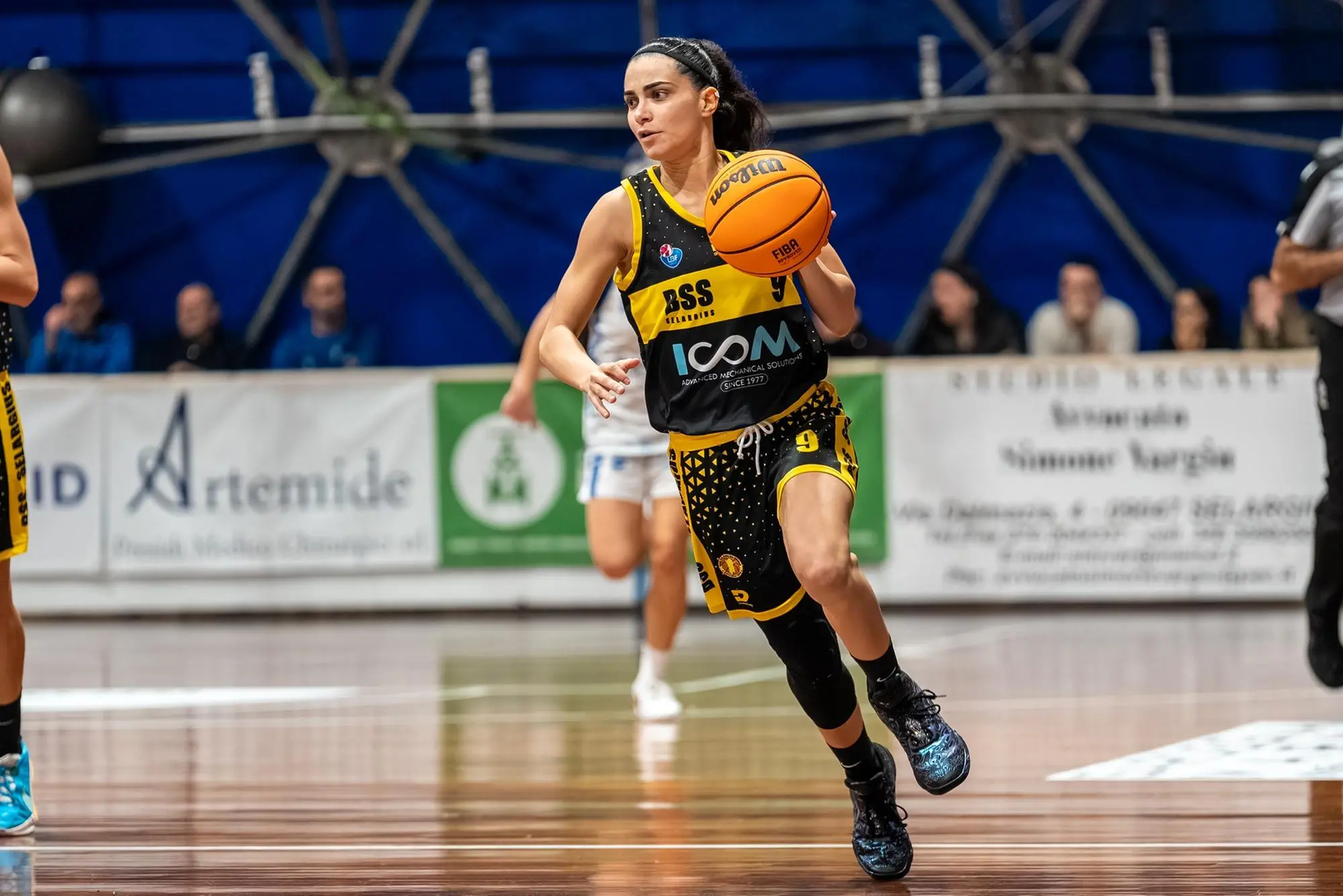 Samira Berrad, playmaker del San Salvatore Selargius (foto Cicotto)