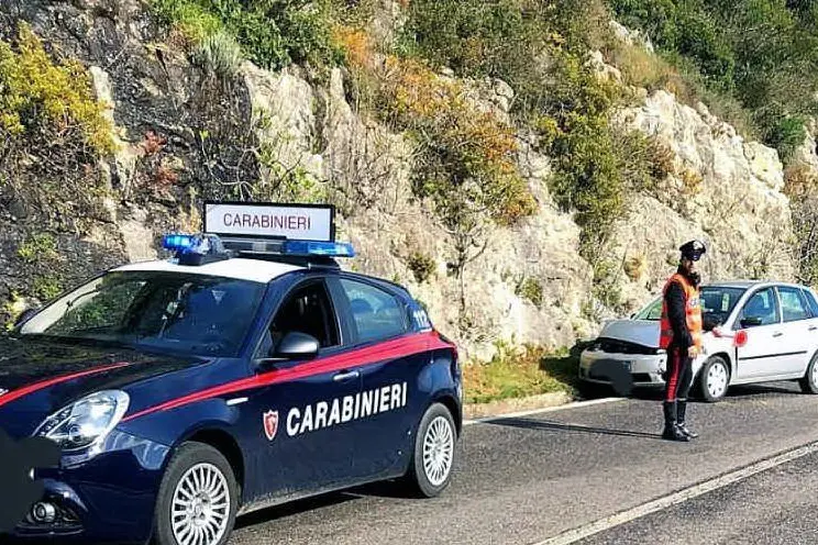 L'incidente (foto L'Unione Sarda - Pintori)