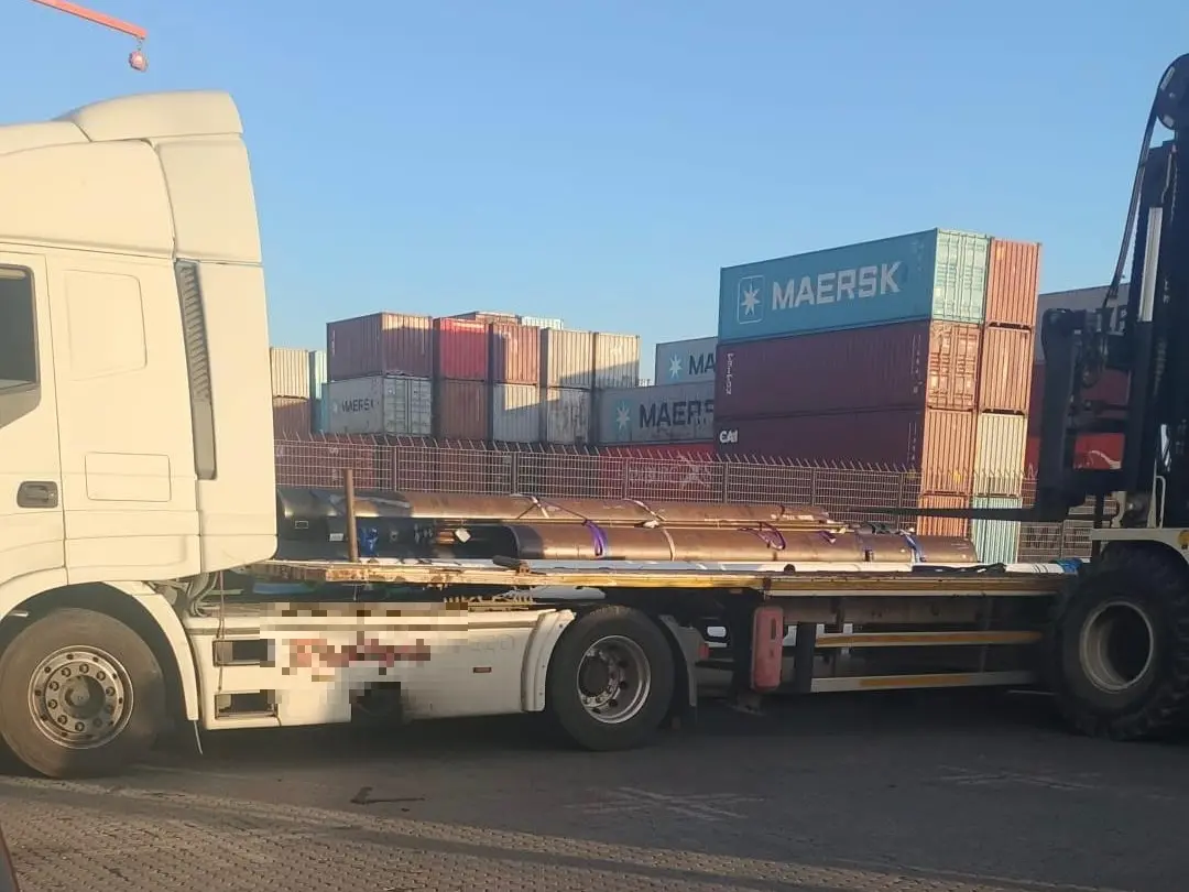 Incidente al Porto canale di Cagliari (foto Fresu)