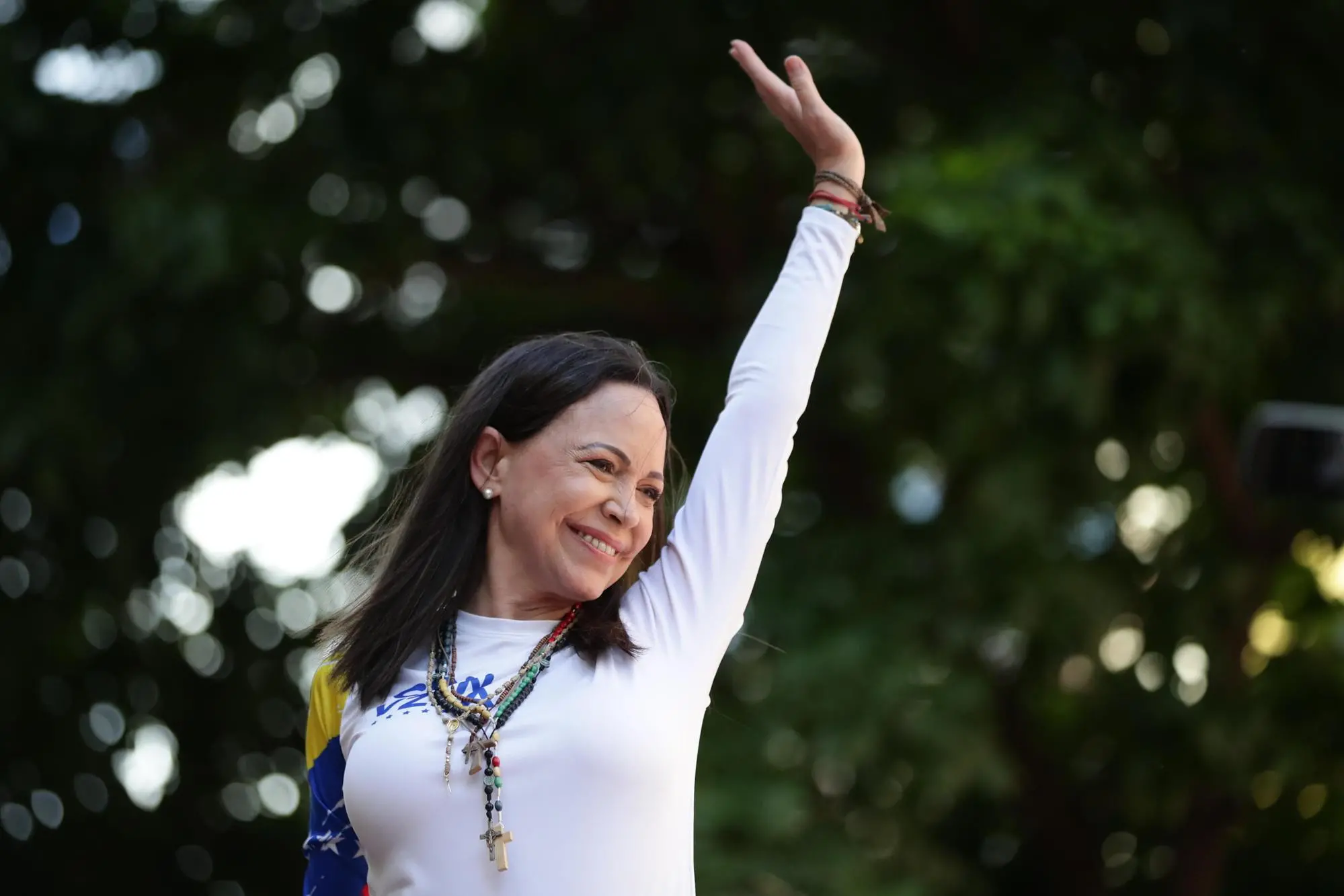 Maria Corina Machado (Ansa/Epa)