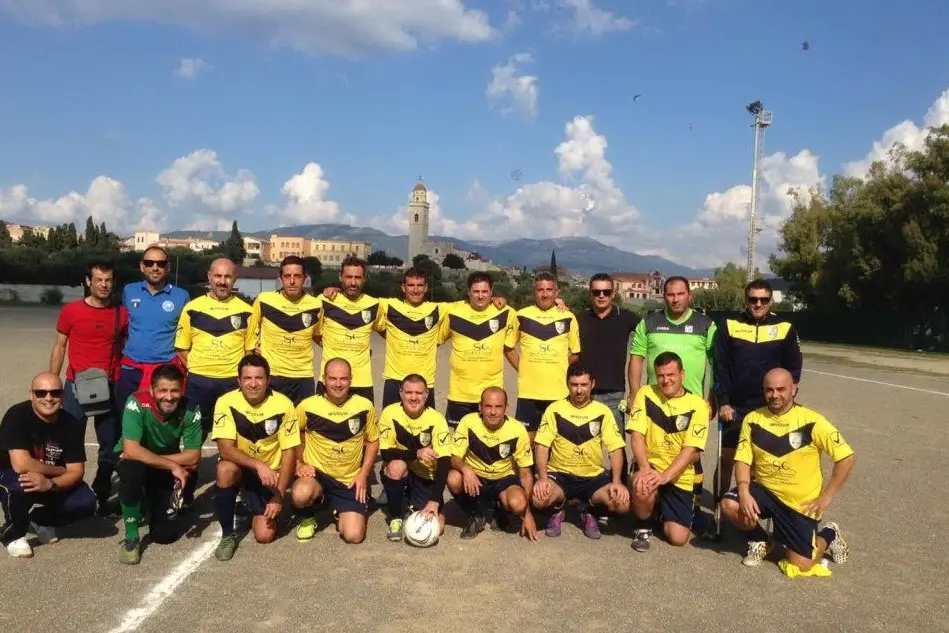 La squadra di Settimo (foto L'Unione Sarda - Serreli)