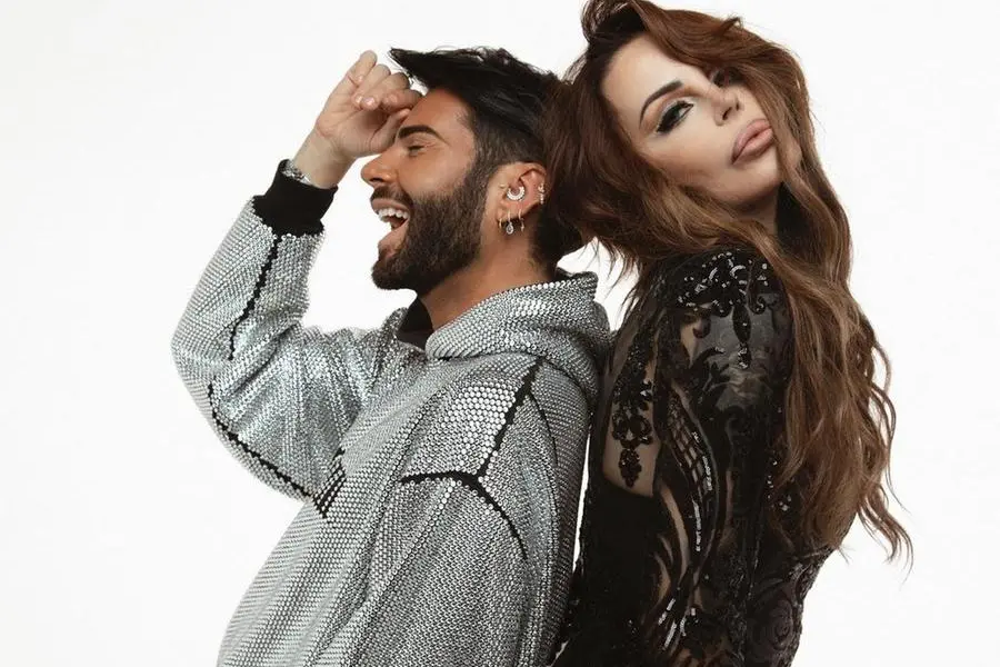 Federico Fashion Style con Nina Moric (foto da Instagram)