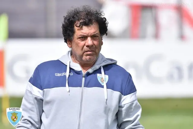 Mauro Giorico allenatore del Latte Dolce (Foto Serreli)