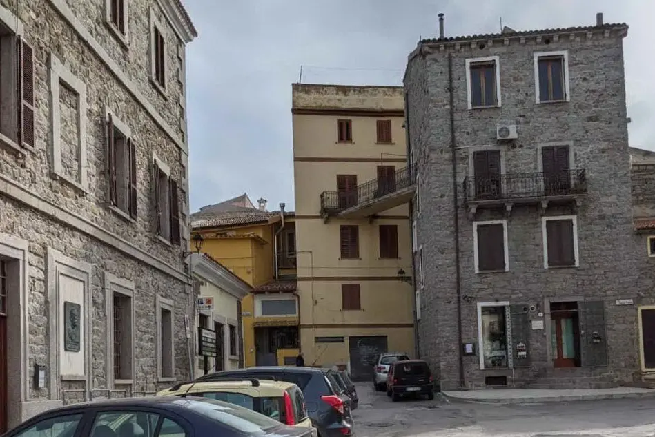 Il centro storico di Benetutti (L'Unione Sarda - Tellini)