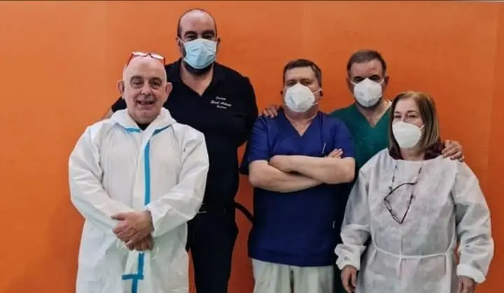 I medici di base che operano nell'Hub di Bonorva (foto concessa dal comune)
