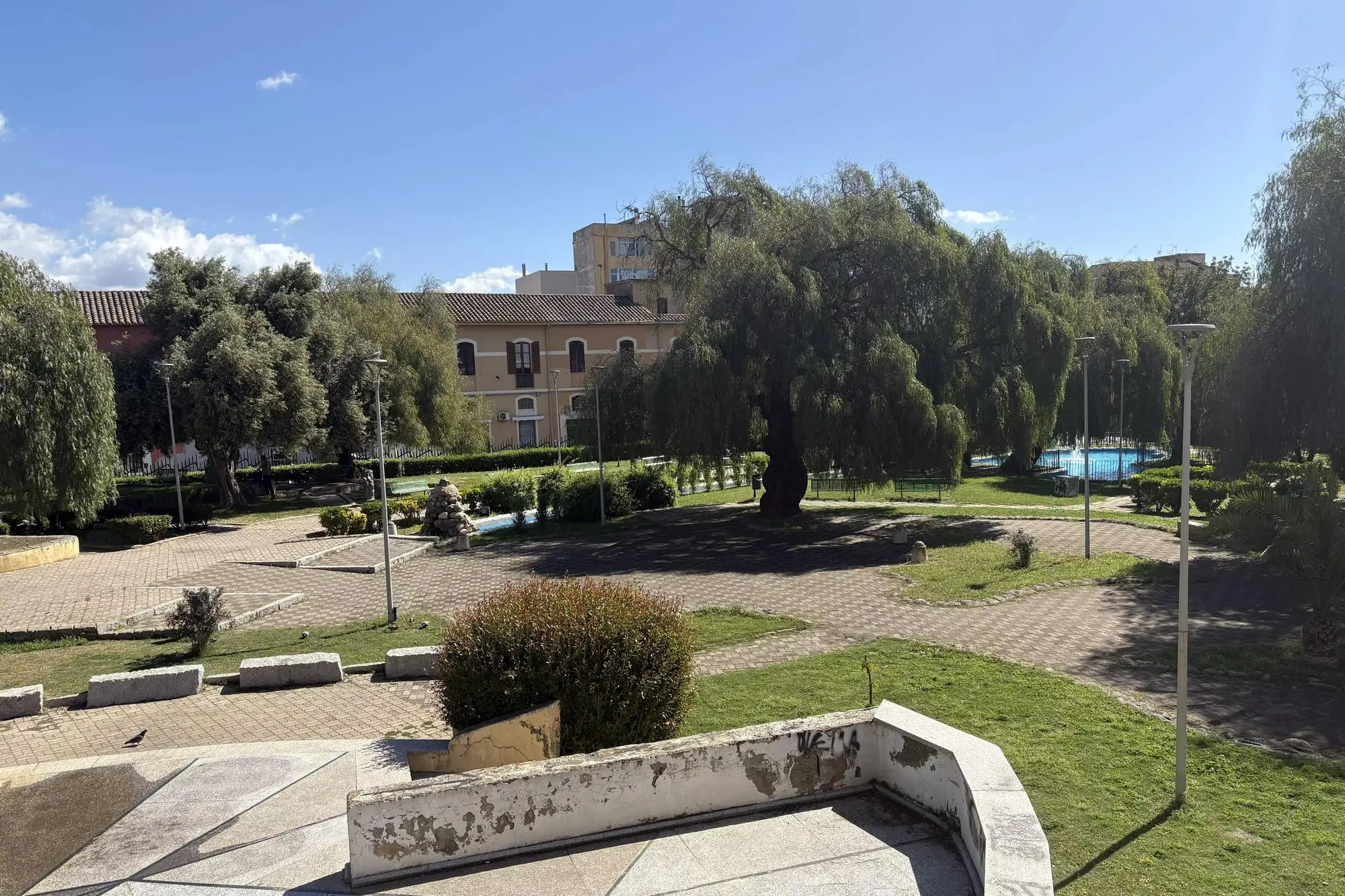 Il Parco Matteotti (foto Serreli)