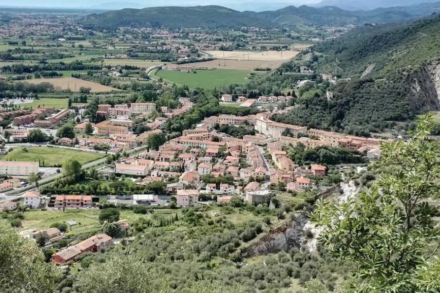 San Giuliano Terme, in provincia di Pisa (foto Google Maps)