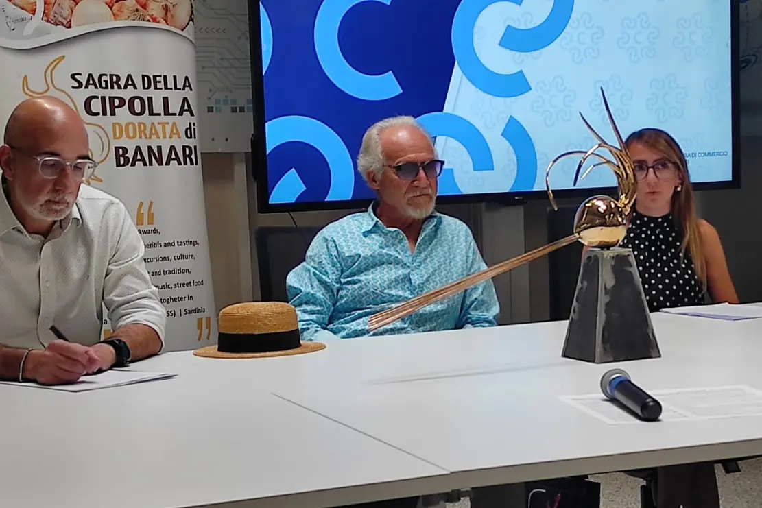 La presentazione della Sagra della Cipolla Dorata (foto G. Marras)
