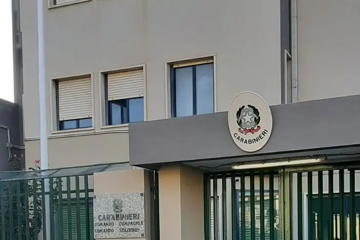 La caserma dei carabinieri di Quartu (Serreli)