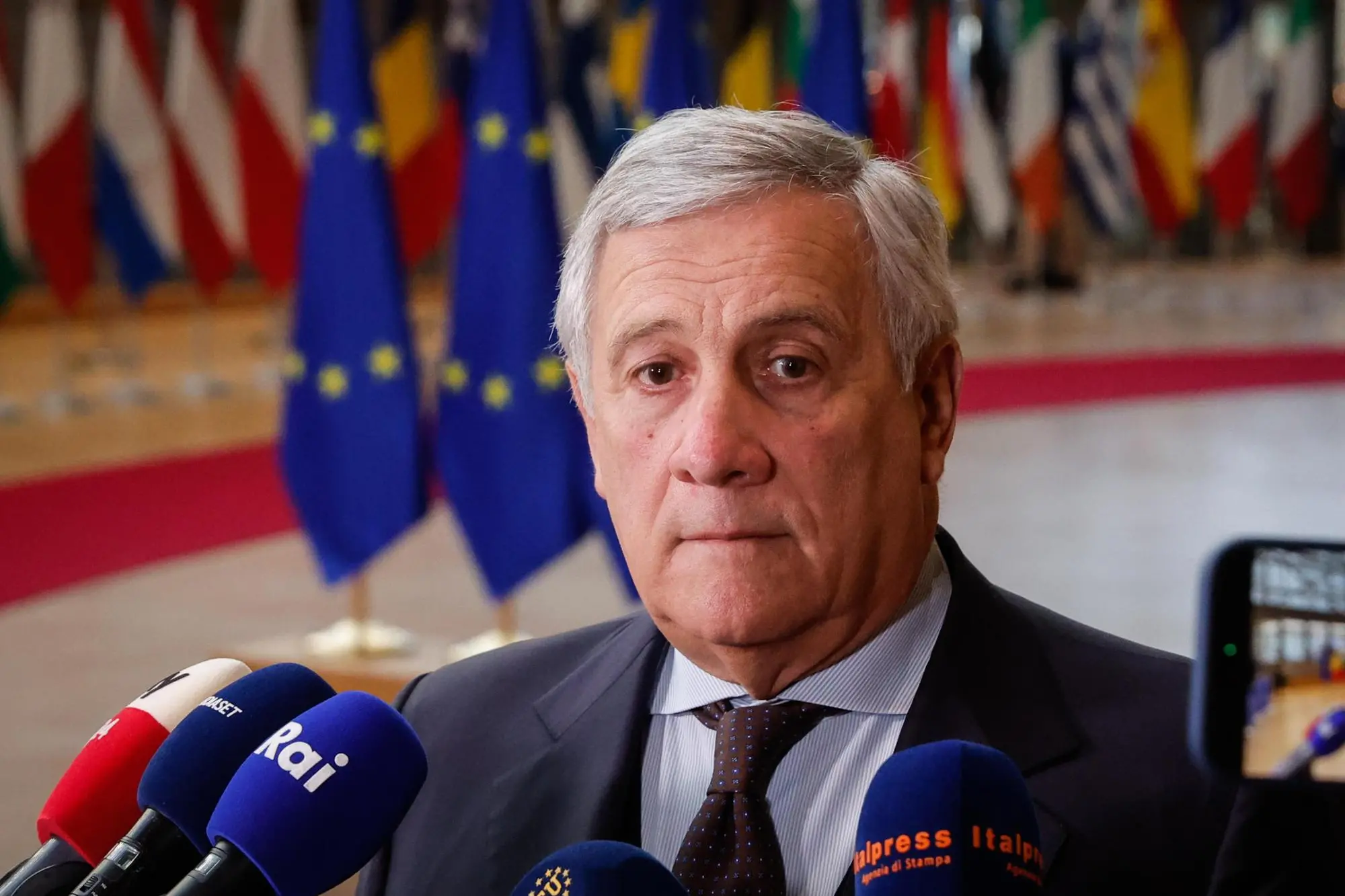 Il ministro degli Esteri Antonio Tajani