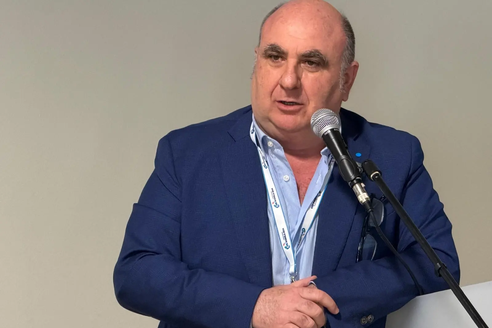 Tonino Ortega - segretario generale della Uilcom Sardegna