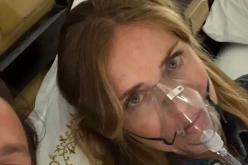 L'immagine postata sui social dalla Ferragni