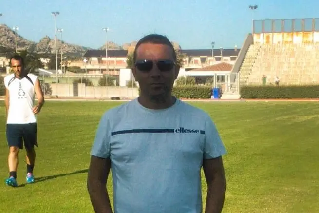 Il direttore sportivo dell'Ossese Antonello Ibba, 53 anni (foto L'Unione Sarda - Tellini)